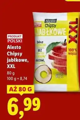 Lidl Chipsy jabłkowe Alesto oferta