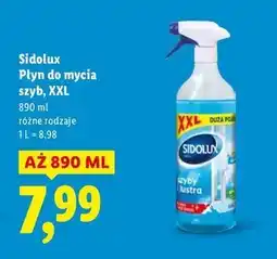 Lidl Płyn do mycia szyb i luster Sidolux oferta