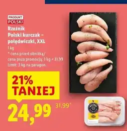 Lidl Polędwiczki z kurczaka Rzeźnik Codzienna Dostawa oferta