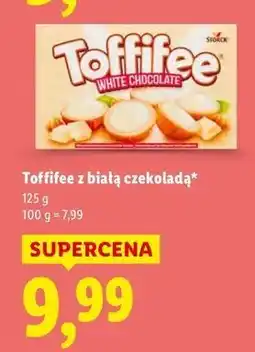 Lidl Bombonierka white chocolate Toffifee oferta