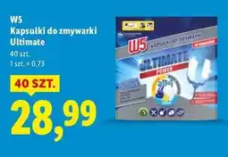 Lidl Tabletki do zmywarki power W5 oferta
