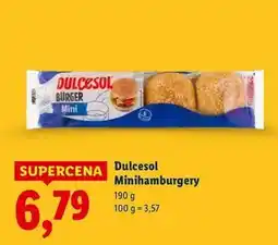 Lidl Mini burgery Dulcesol oferta