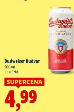 Lidl Piwo Budejovicky Budvar oferta