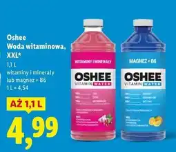 Lidl Napój witaminy i minerały Oshee Vitamin Water oferta