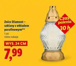 Lidl Znicz diament 30 h oferta