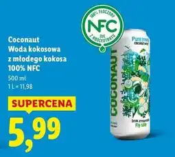 Lidl Woda kokosowa Coconaut oferta