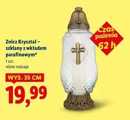 Lidl Znicz kryształ 62h oferta