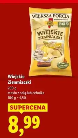 Lidl Chipsy cebulka zasmażana Lorenz Wiejskie Ziemniaczki oferta