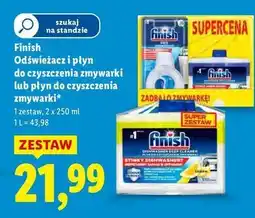 Lidl Płyn do czyszczenia + odświeżacz Finish Dual Action oferta