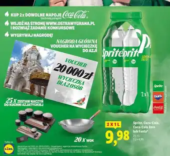 Lidl Napój Coca-Cola Zero oferta