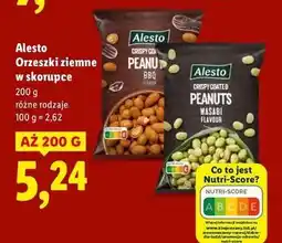 Lidl Orzeszki ziemne w cieście bbq Alesto oferta