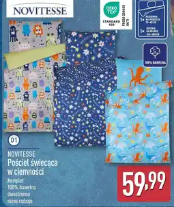 ALDI NOVITESSE Pościel świecąca w ciemności oferta