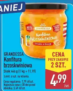ALDI GRANDESSA Konfitura brzoskwiniowa oferta