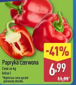 ALDI Papryka czerwona oferta
