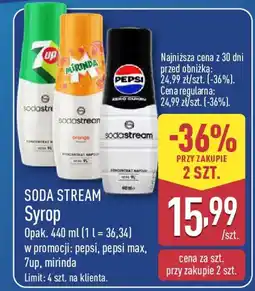 ALDI SODA STREAM Syrop oferta
