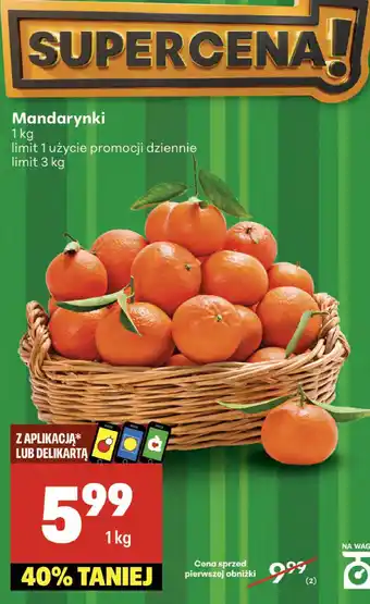 Delikatesy Centrum Mandarynki Delikatesy Centrum oferta