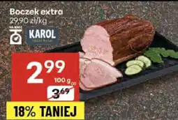 Delikatesy Centrum Boczek extra Karol oferta