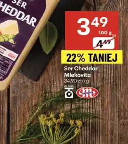 Delikatesy Centrum Ser Cheddar Mlekovita oferta