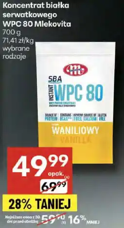 Delikatesy Centrum Koncentrat białka serwatkowego WPC 80 Mlekovita oferta