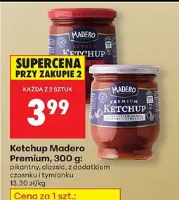Biedronka Ketchup Premium classic Madero oferta