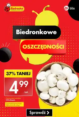 Biedronka Pieczarki 500g Biedronka oferta