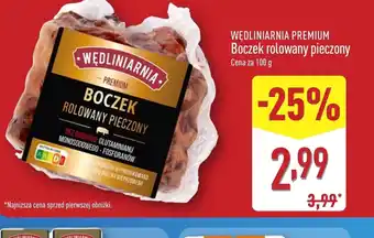 ALDI Boczek Wędliniarnia Premium oferta