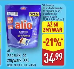 ALDI Kapsułki do zmywarki Alio oferta