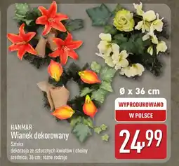ALDI Dekoracja Hanmar oferta