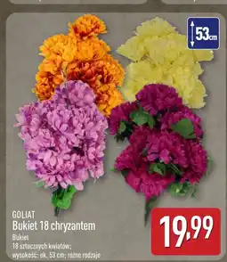 ALDI Bukiet kwiatów sztucznych Goliat oferta