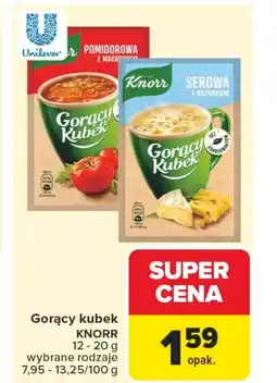 Carrefour Gorący kubek Knorr oferta