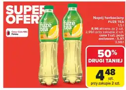 Carrefour Napój Fuze tea oferta