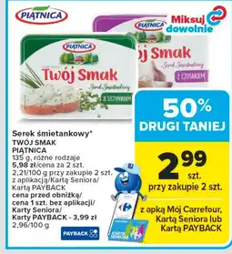 Carrefour Market Serek śmietankowy Piątnica oferta