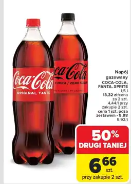 Carrefour Market Napój gazowany Coca-Cola oferta
