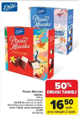 Carrefour Market Ptasie Mleczko E. Wedel oferta