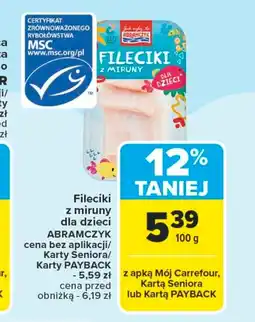 Carrefour Market Filet z miruny Carrefour oferta