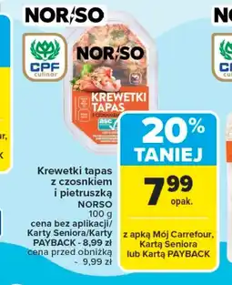 Carrefour Market Tapas Norso oferta