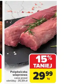 Carrefour Market Polędwica wieprzowa oferta