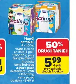 Carrefour Market Napój Actimel oferta