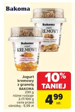 Carrefour Market Jogurt Bakoma oferta
