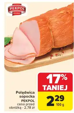Carrefour Market Polędwica Pekpol oferta