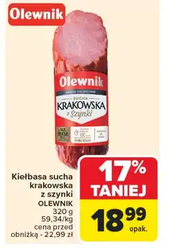 Carrefour Market Kiełbasa Olewnik oferta