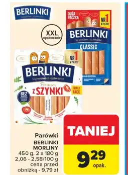 Carrefour Market Parówki Berlinki oferta