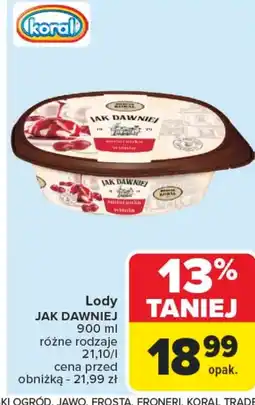 Carrefour Market Lody Koral oferta