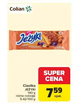 Carrefour Market Ciastka Jeżyki oferta