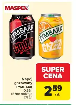 Carrefour Market Napój gazowany Tymbark oferta