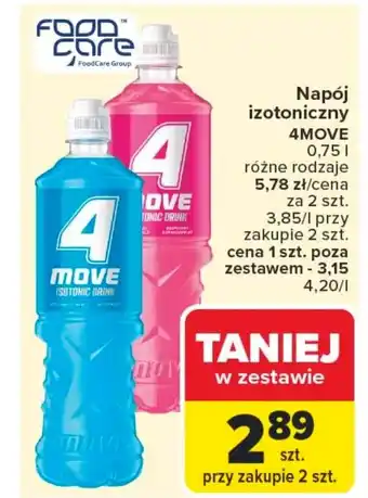 Carrefour Market Napój izotoniczny 4Move oferta