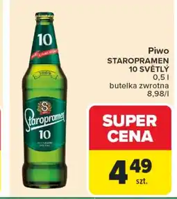 Carrefour Market Piwo Staropramen oferta