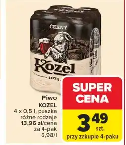 Carrefour Market Piwo Kozel oferta