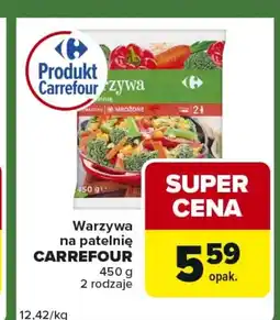 Carrefour Express Mrożone warzywa Carrefour oferta
