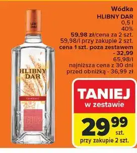 Carrefour Wódka Hlibny Dar Classic oferta